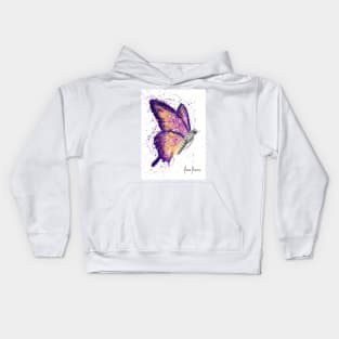 Venus Sunset Butterfly Kids Hoodie